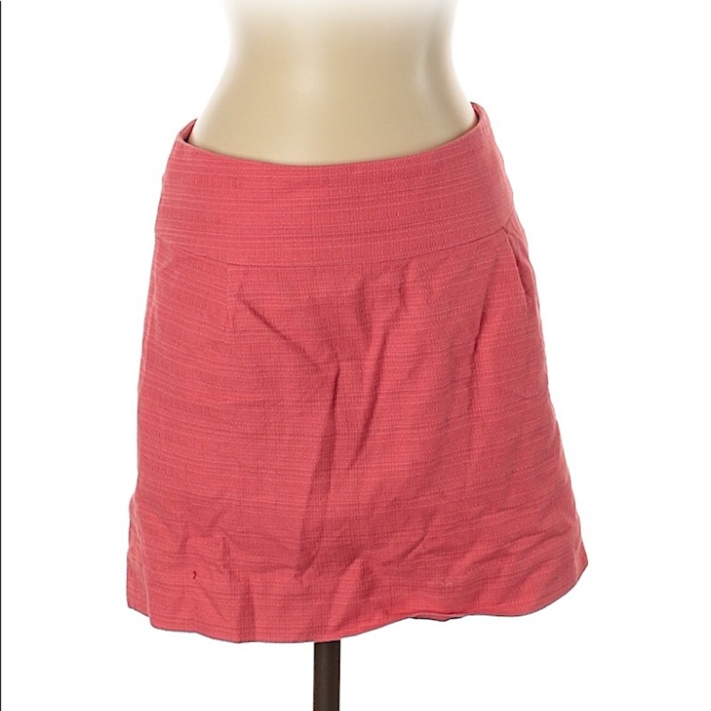 J. Crew Mini Skirt in Salmon